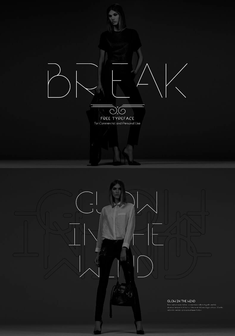 Шрифт - Break